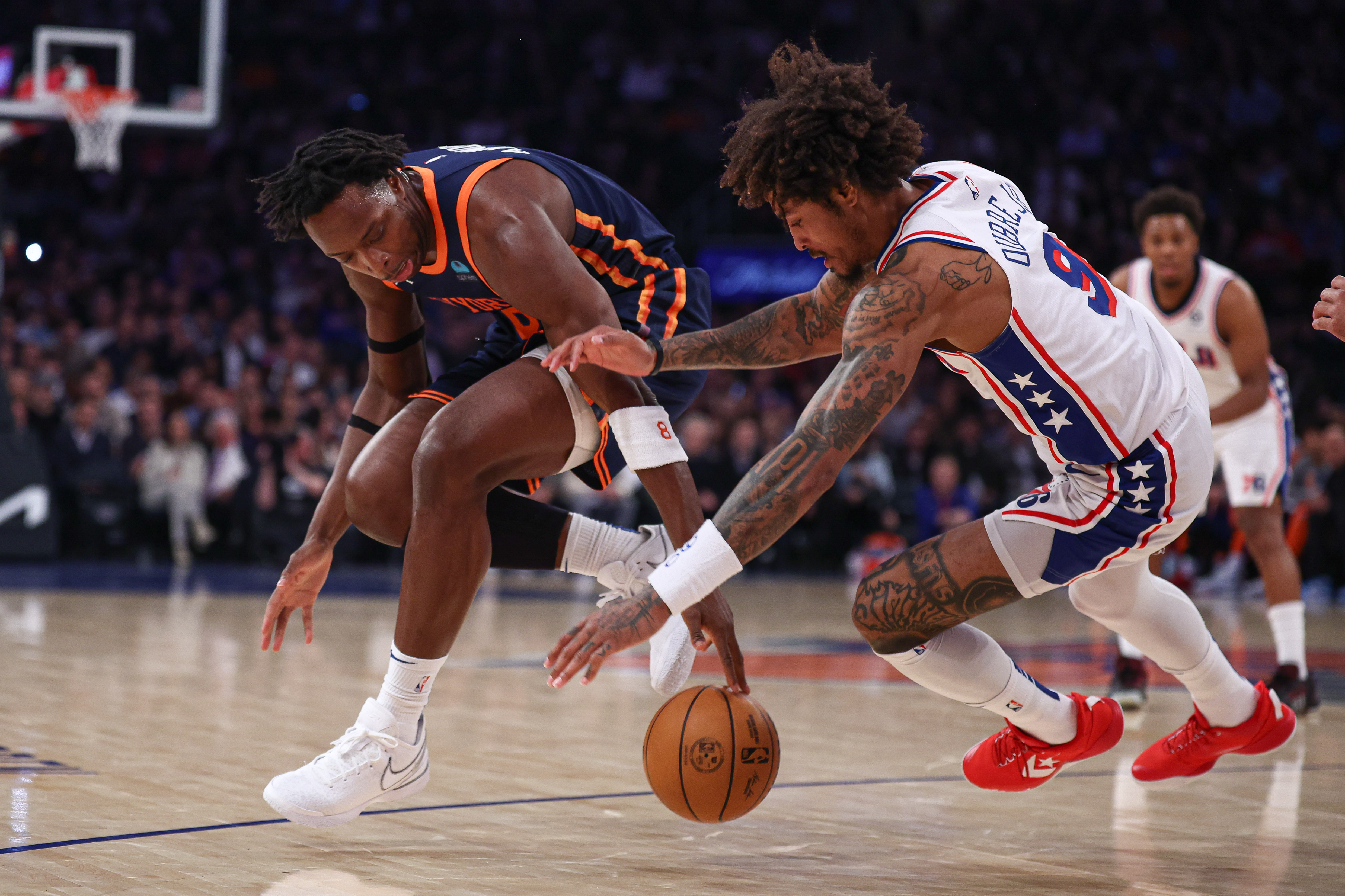 OG Anunoby Kelly Oubre Jr. 76ers